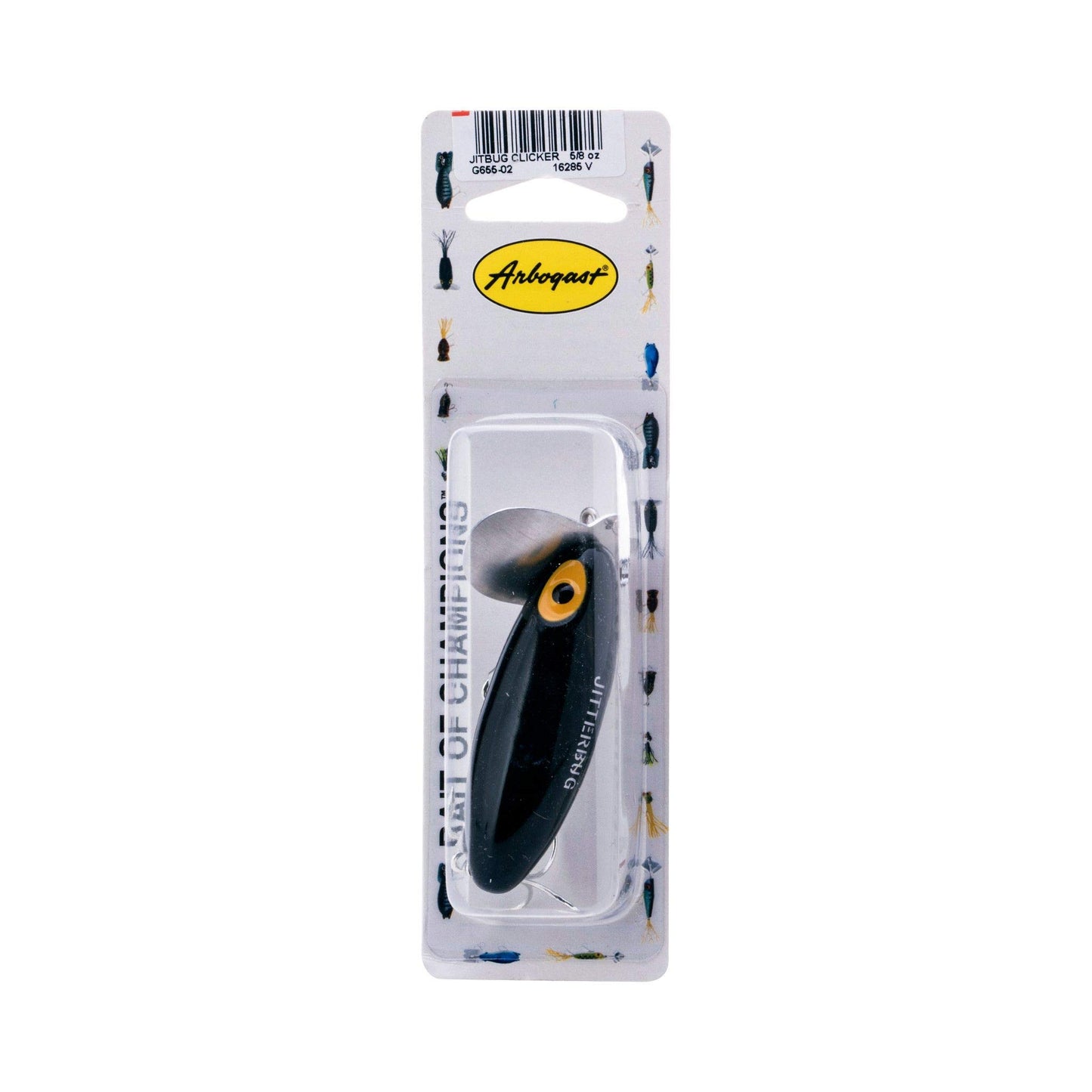 Jitterbug Topwater Bass Fishing Lure - Excellent for Night Fishing