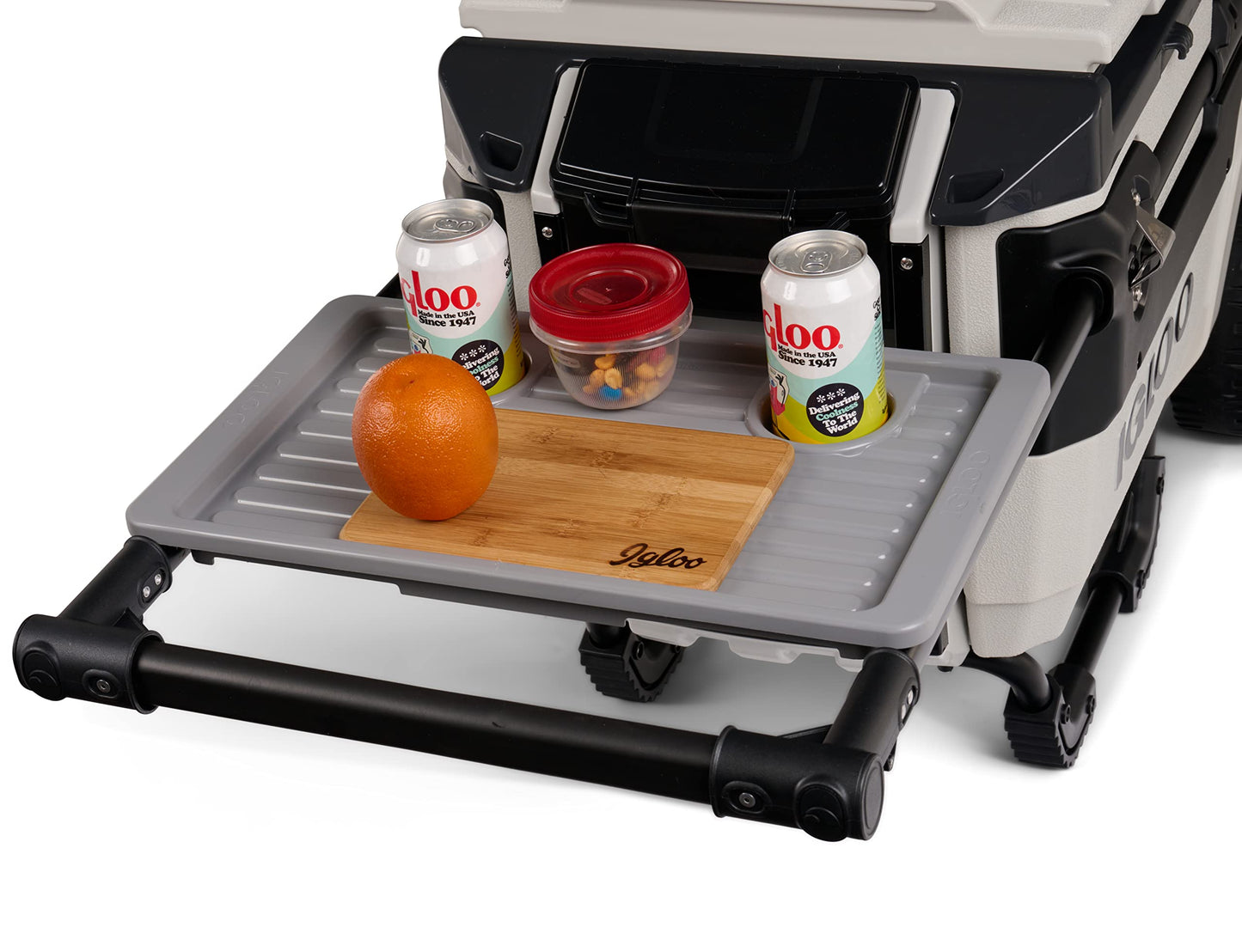 Igloo Trailmate Journey 70Qt Wheeled Cooler, Insulated Hard Shell Ice Chest
