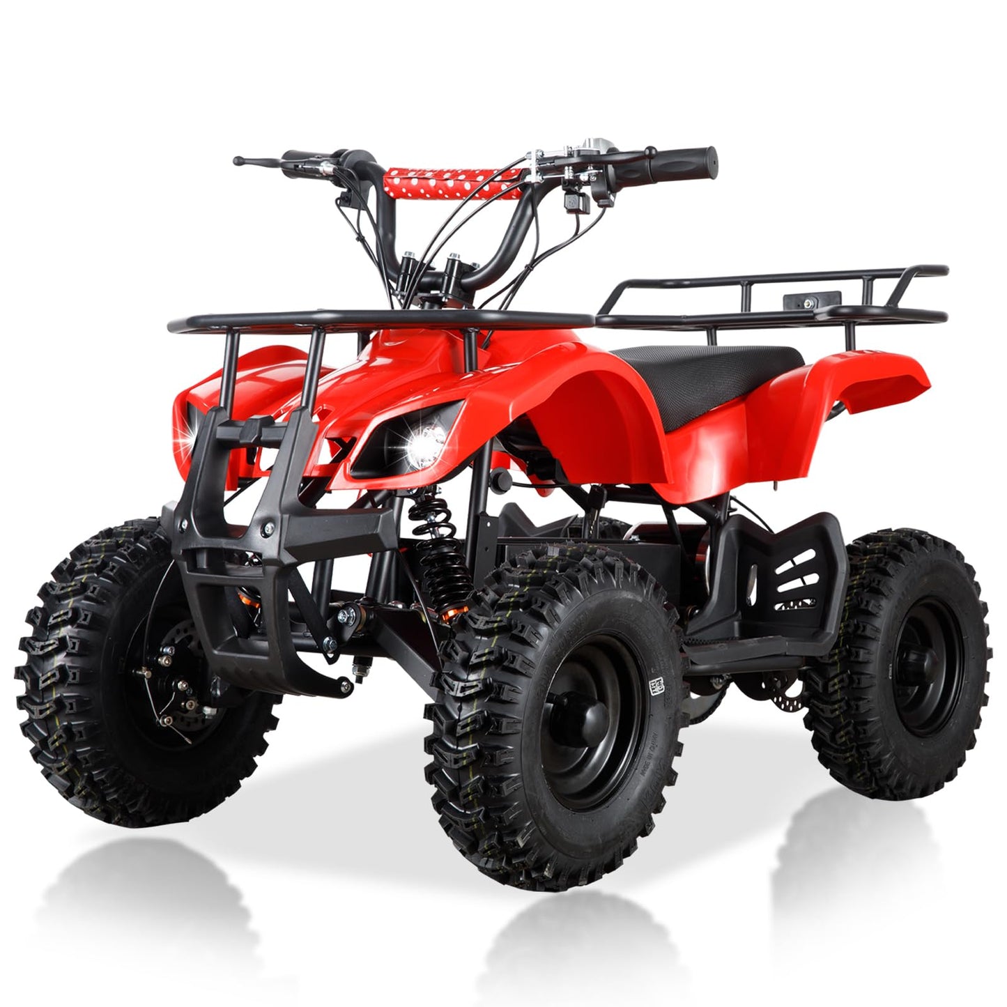 36V Electric ATV Dirt Quad Electric Four-Wheeled ATV with 500W Brushless Powerful Motor Off-Road Vehicle Electric Kids ATV Ride on ATV for Big Boys Girls Ages 5+, Black