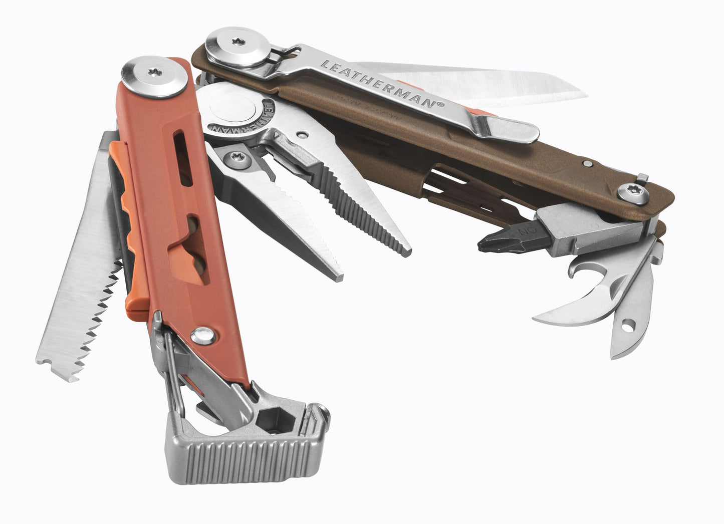 LEATHERMAN, Signal, 19-in-1 Multi-tool for Outdoors, Camping, Hiking, Fishing, Survival, Durable & Lightweight EDC, Made in the USA, Topographical Print