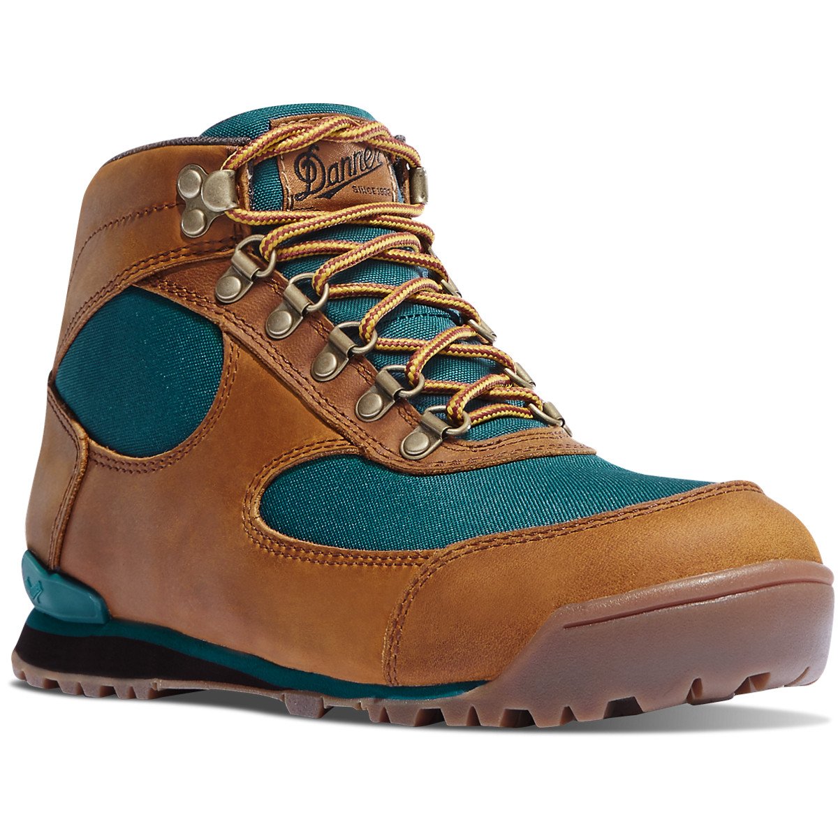 Danner Women's Jag Distressed Brown/Deep Teal Hiking Boot