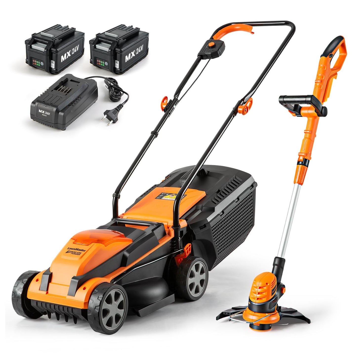 LawnMaster MEB1114K Electric Corded Lawn Mower 15-Inch 11AMP