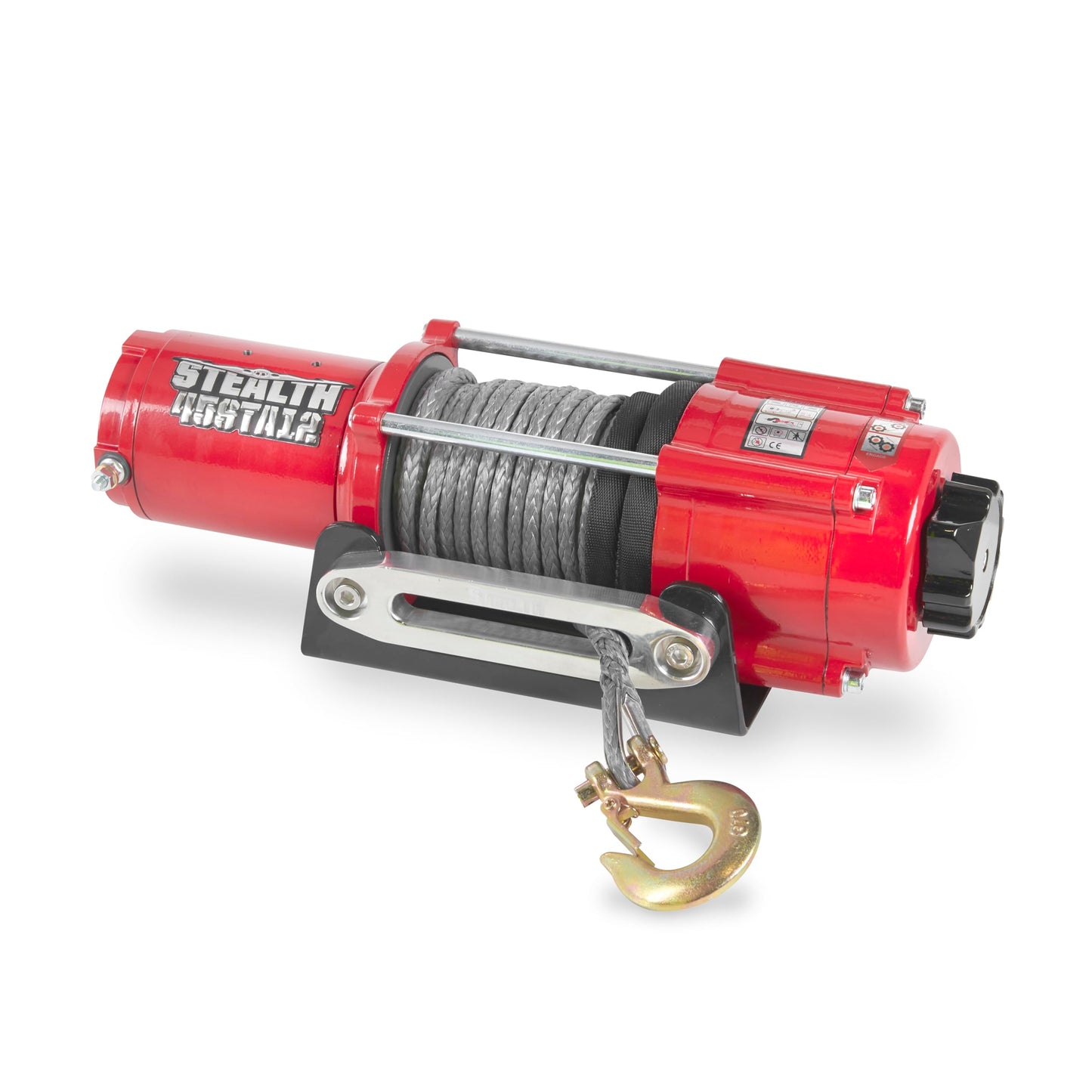 Stealth Winches 13500lb Truck Winch 12V Electric Winch with 2 Wireless remotes and Steel Rope, Perfect for SUV Towing Trailer Winch, Hook, Weatherproof, with Roller Fairlead, Heavy Duty