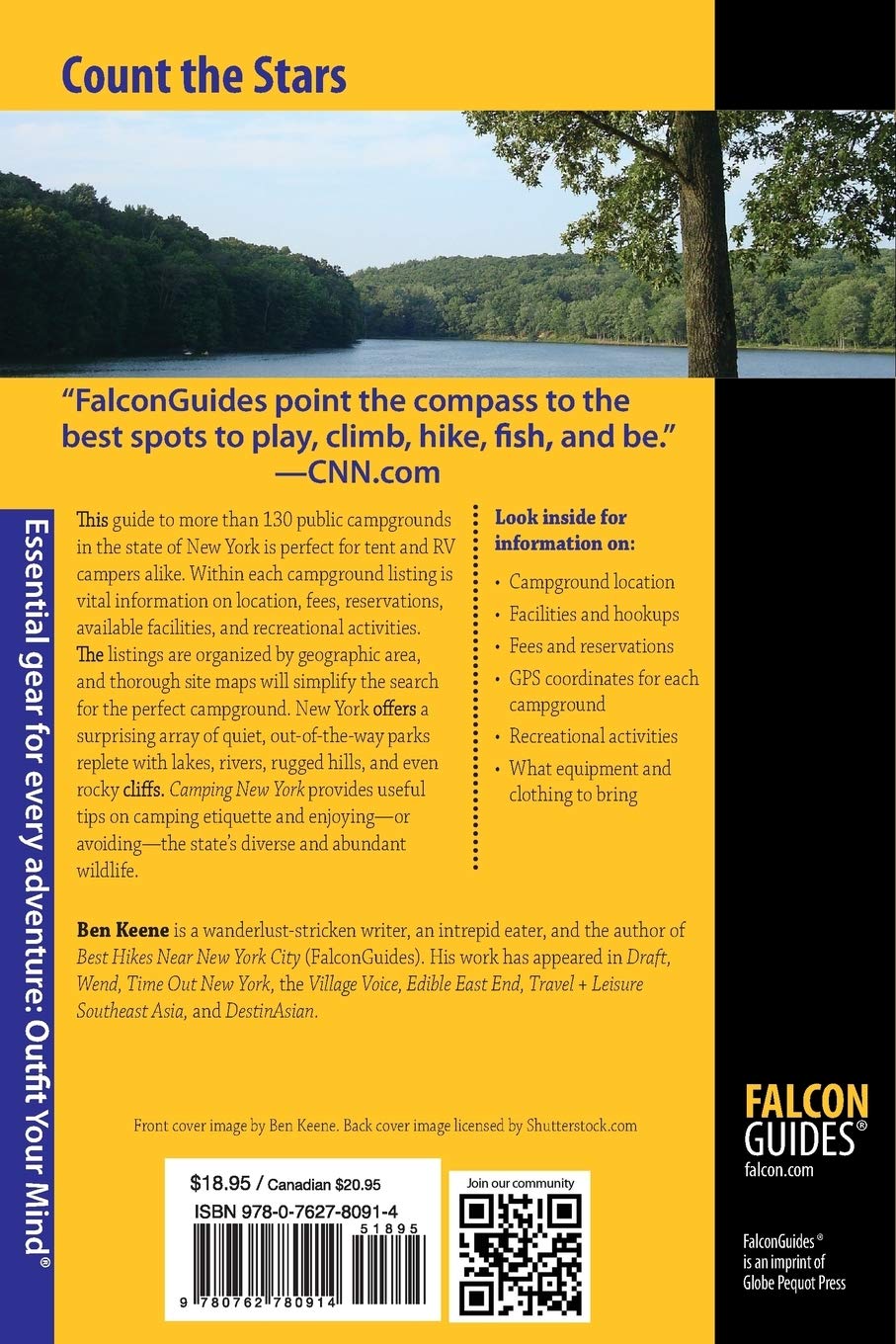 Camping New York: A Comprehensive Guide To Public Tent And Rv Campgrounds (State Camping Series)