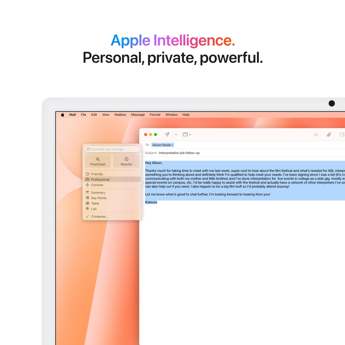 Apple 2024 iMac All-in-One Desktop Computer with M4 chip with 10-core CPU and 10-core GPU: Built for Apple Intelligence, 24-inch Retina Display, 16GB Unified Memory, 256GB SSD Storage; Orange