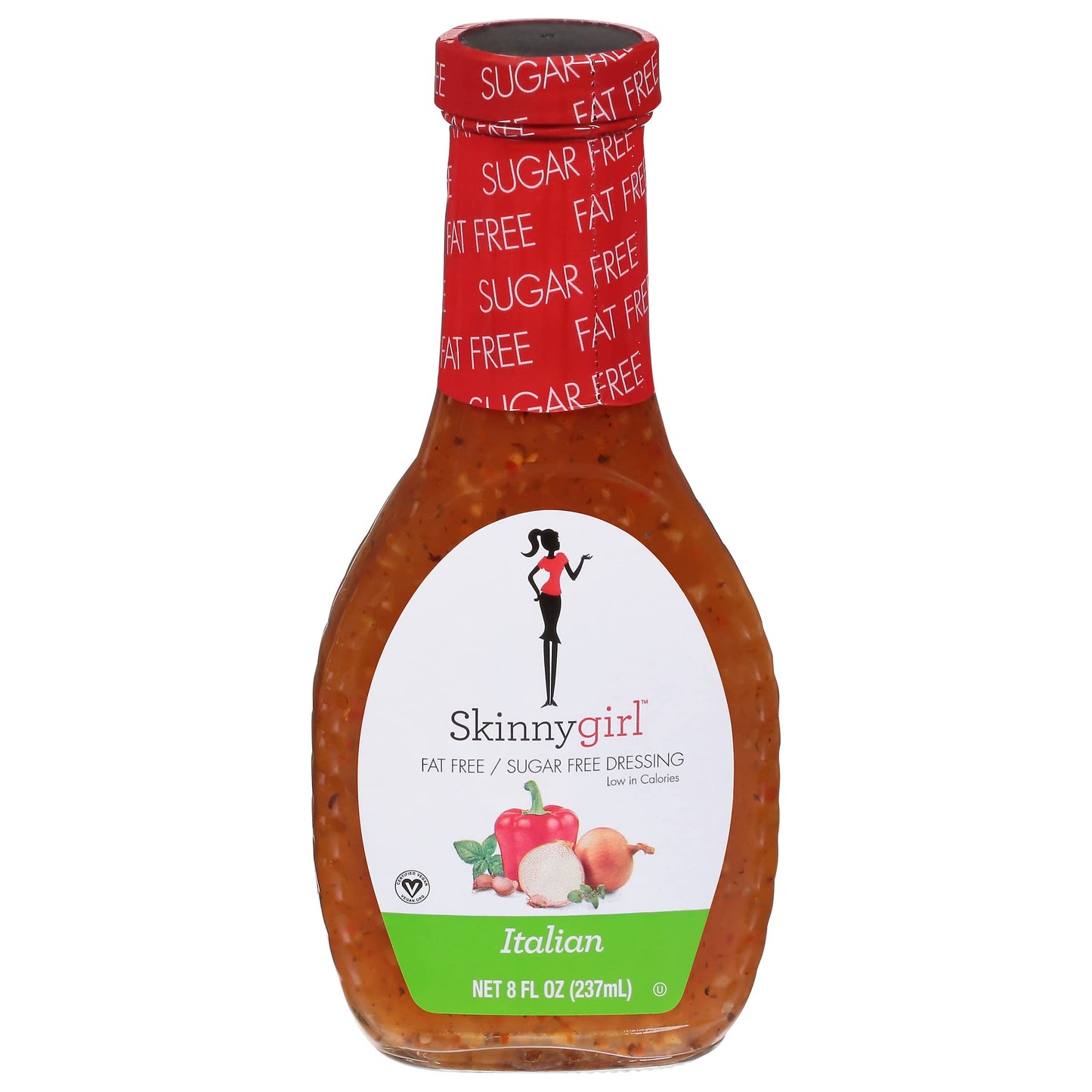 Skinnygirl Fat-Free Salad Dressing, Sugar-Free Buttermilk Ranch, 8 Ounce