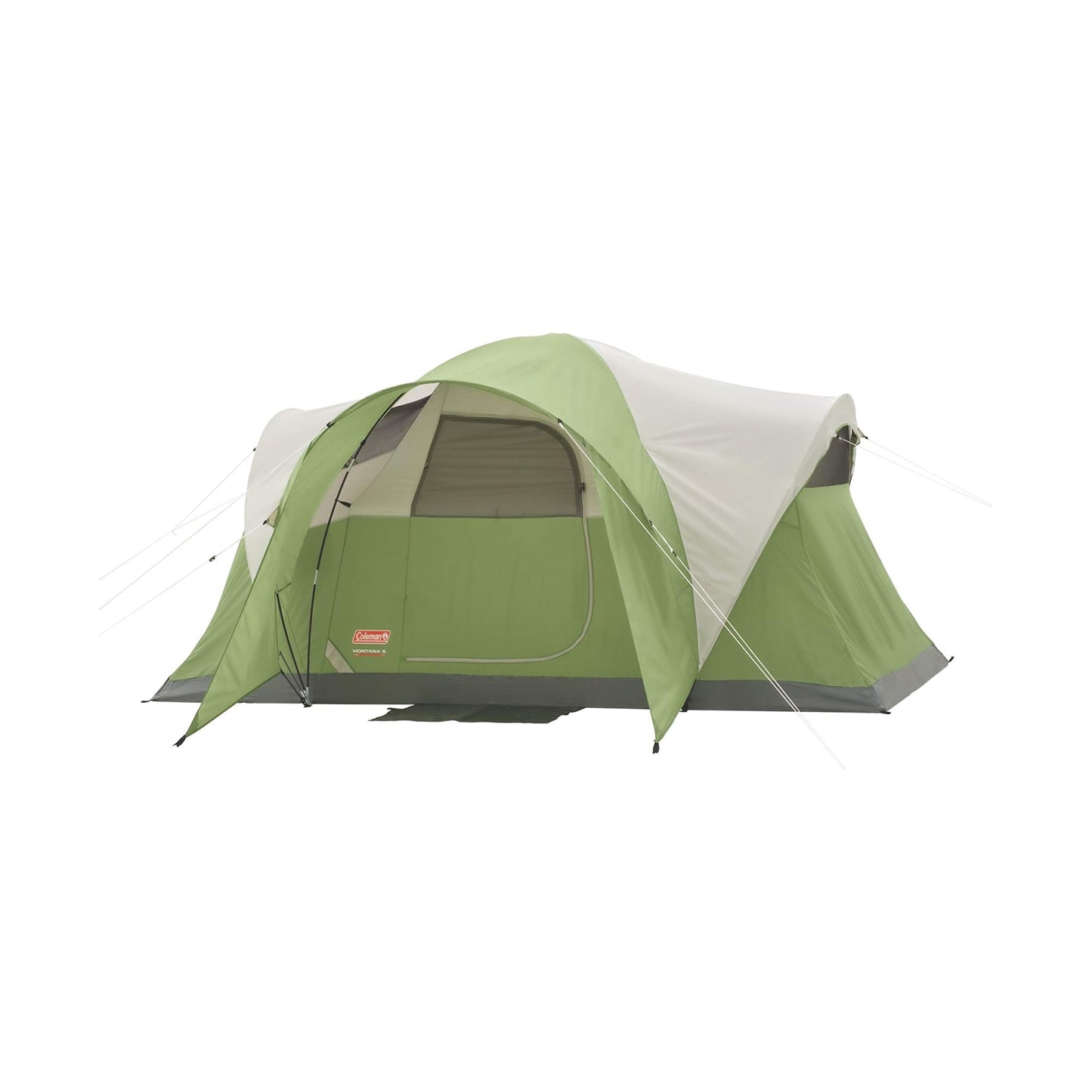 Coleman Montana Camping Tent, 6/8 Person Family Tent with Included Rainfly, Carry Bag, and Spacious Interior, Fits Multiple Queen Airbeds and Sets Up in 15 Minutes