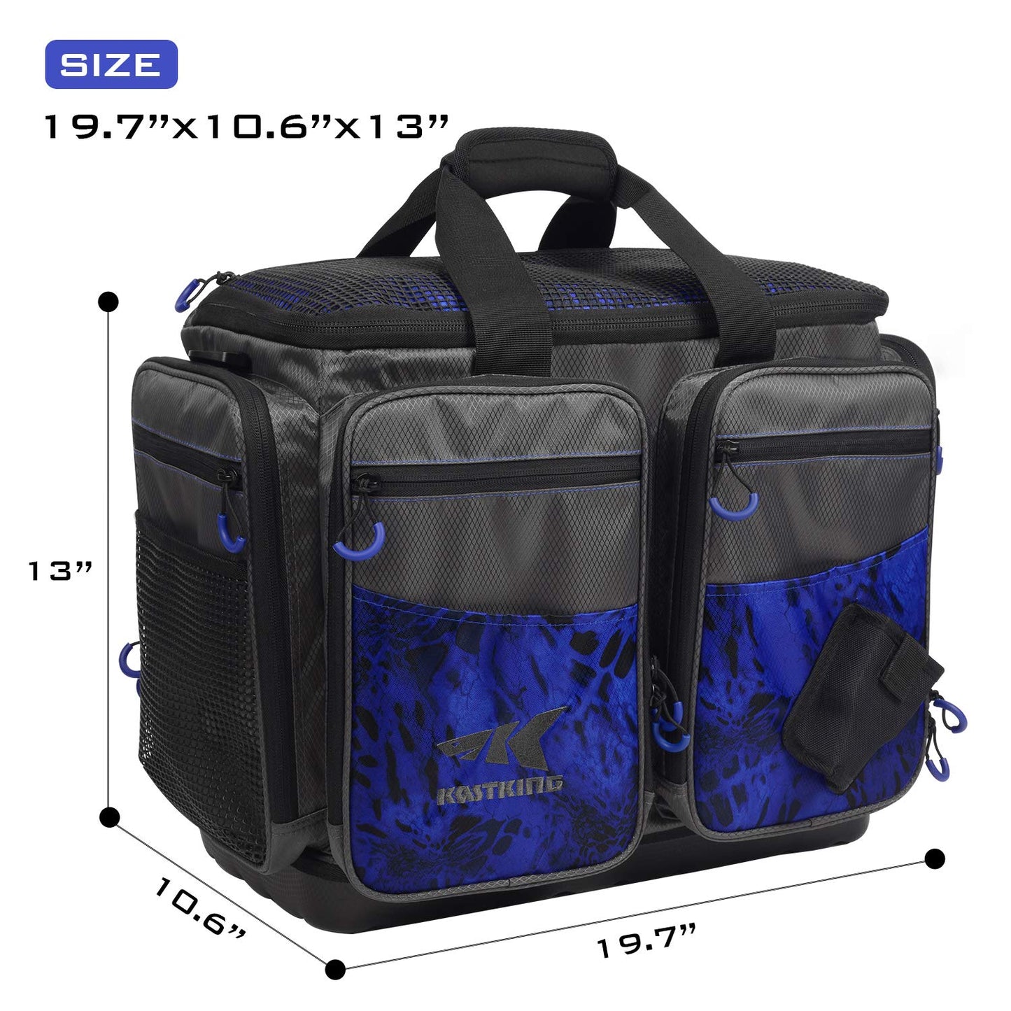 KastKing Fishing Gear & Tackle Bags - Saltwater Resistant Fishing Bags - Fishing Tackle Storage Bags