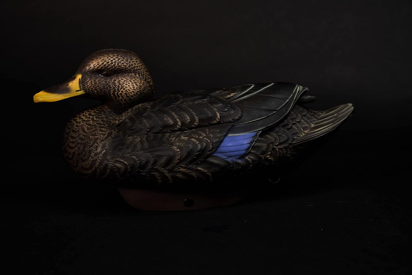Heyday Ultralight HydroFoam Black Duck Decoys 100% HydroFoam 6 Pack Ultra Realistic Duck Hunting Decoys - Light as a Feather, Lasts Forever