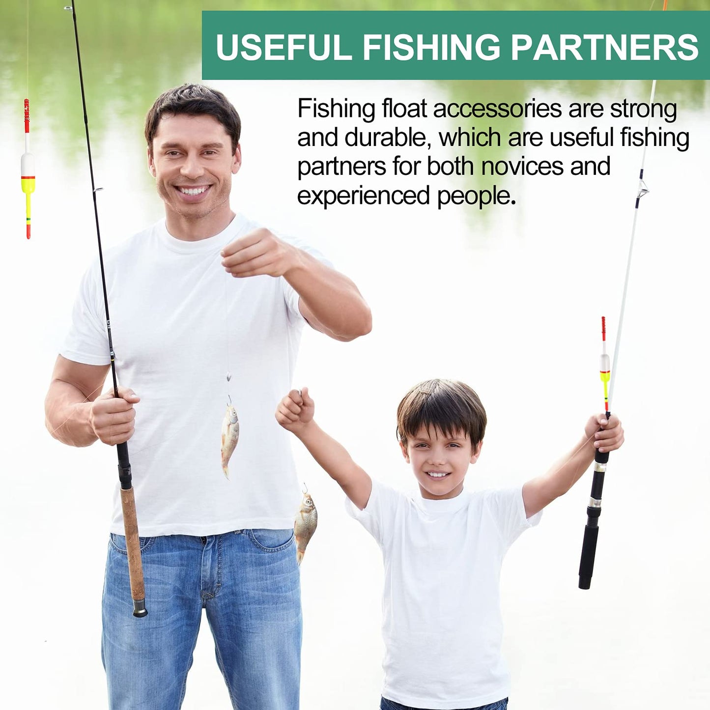 10 Pieces Fishing Bobbers Fishing Floats and Bobbers Fishing Floaters Crappie Bobbers Spring Slip Bobbers Fishing Float Accessories for Fishing