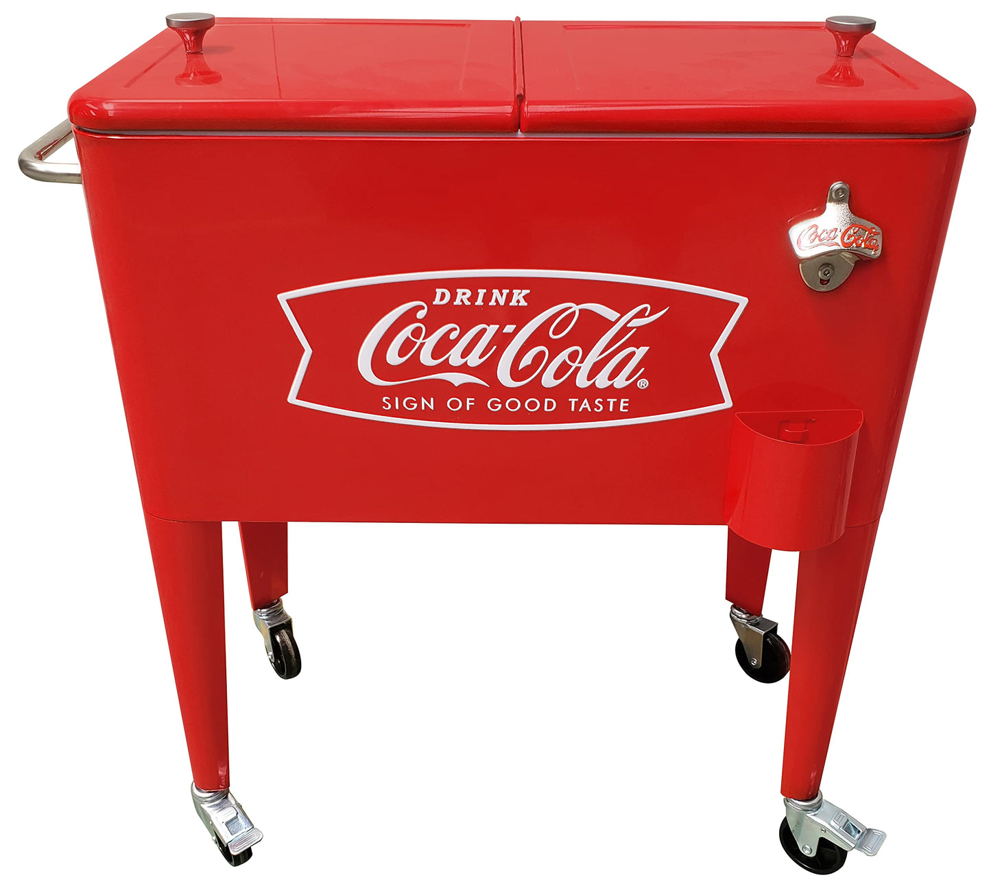 LEIGH COUNTRY CP 98114 Coke Cooler 60QT - Redfish
