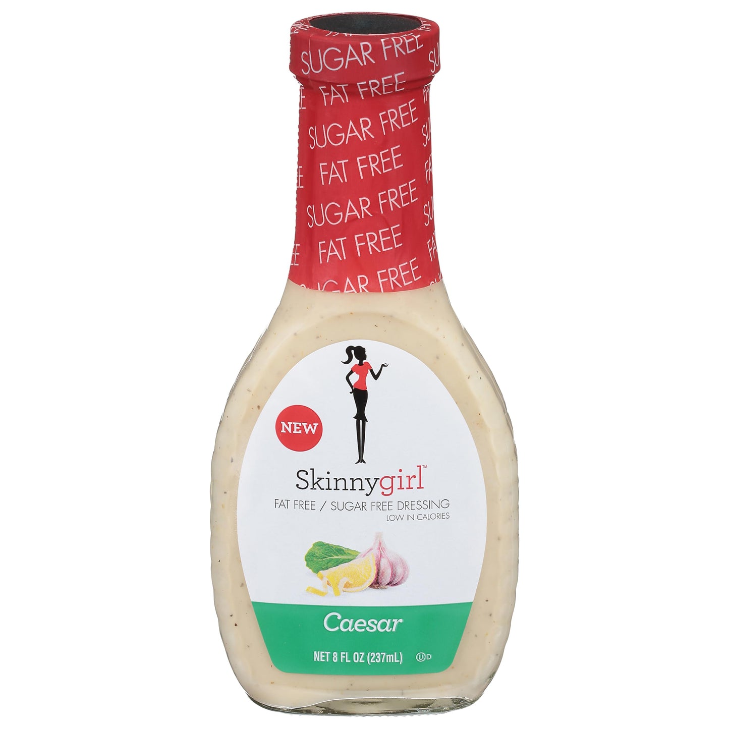Skinnygirl Fat-Free Salad Dressing, Sugar-Free Buttermilk Ranch, 8 Ounce