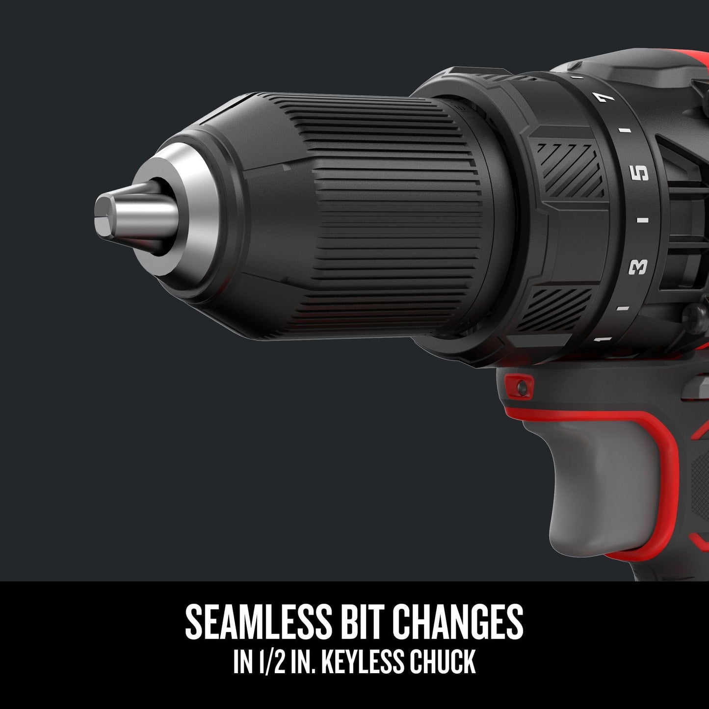 CRAFTSMAN V20 Cordless Drill/Driver Kit, 1/2 inch, Battery and Charger Included (CMCD700C1)