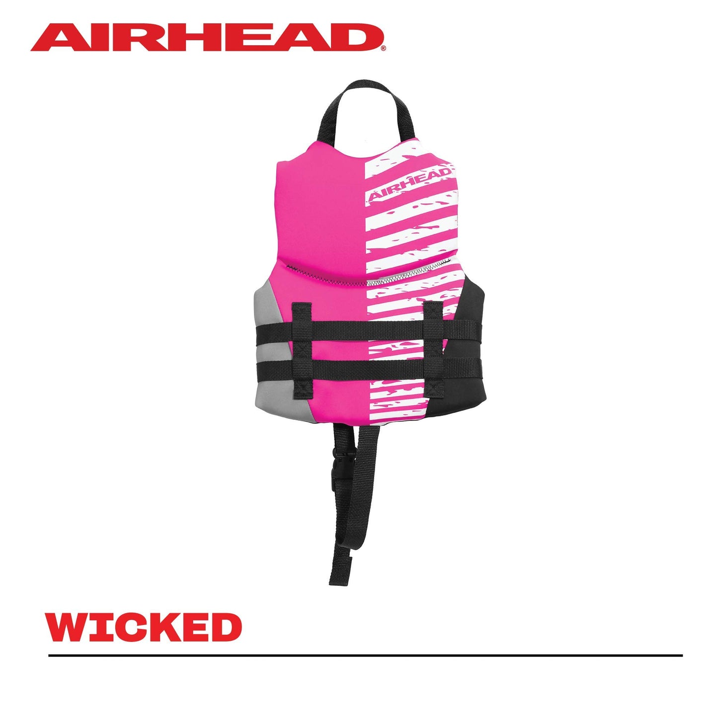 Airhead Wicked Kwik-Dry NeoLite Flex Lift Jacket | US Coast Guard Approved, Designed for Water Sports, Multiple Sizes