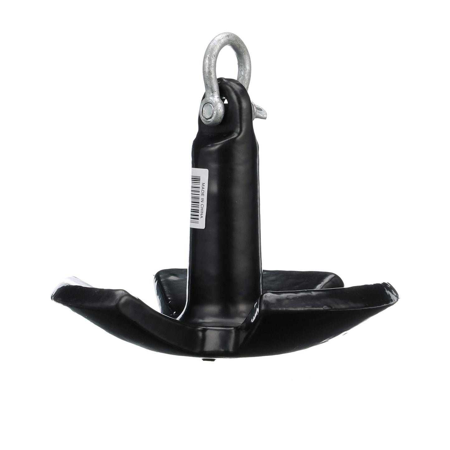 Seachoice River Anchor, Black Vinyl Coated Cast Iron, 20 Lbs.