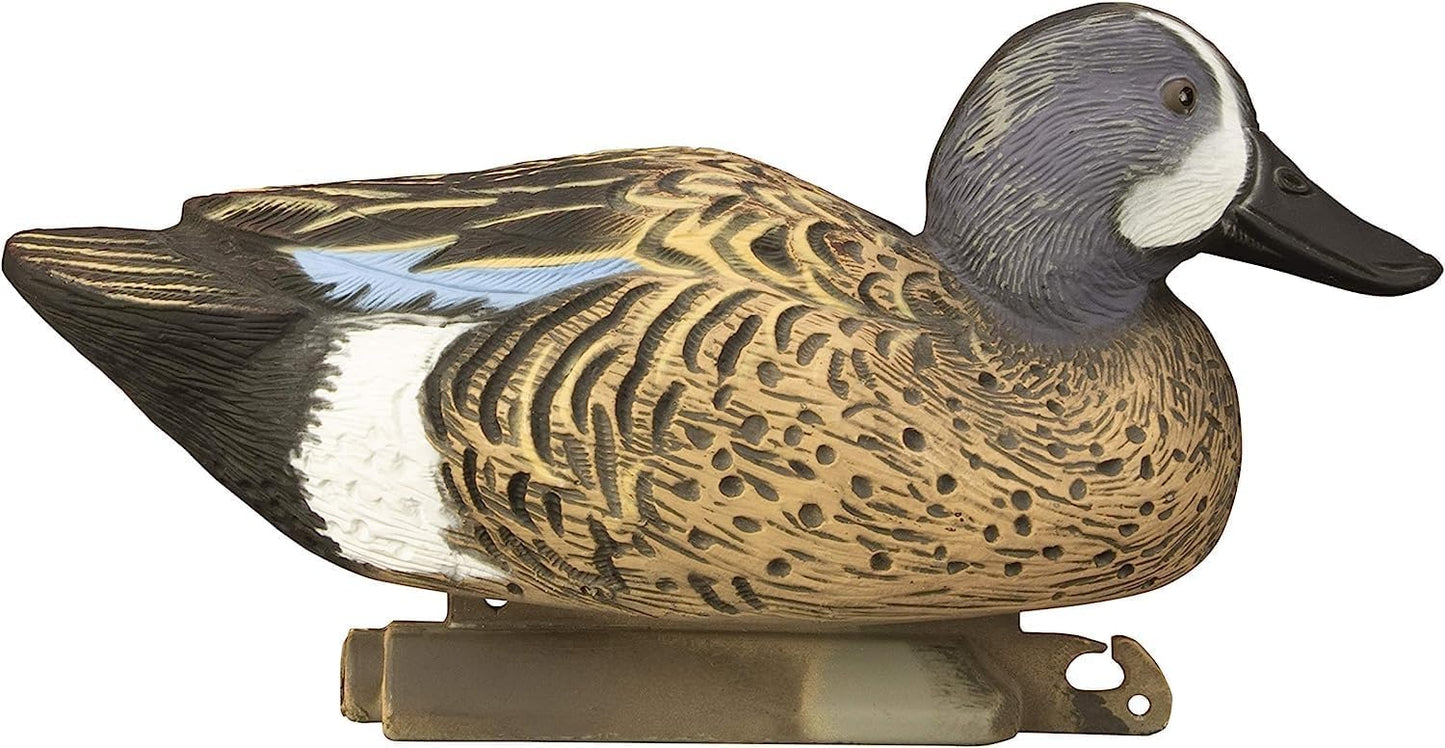 Higdon Outdoors | Standard Blue Wing Teal Duck Decoys, Foam-Filled