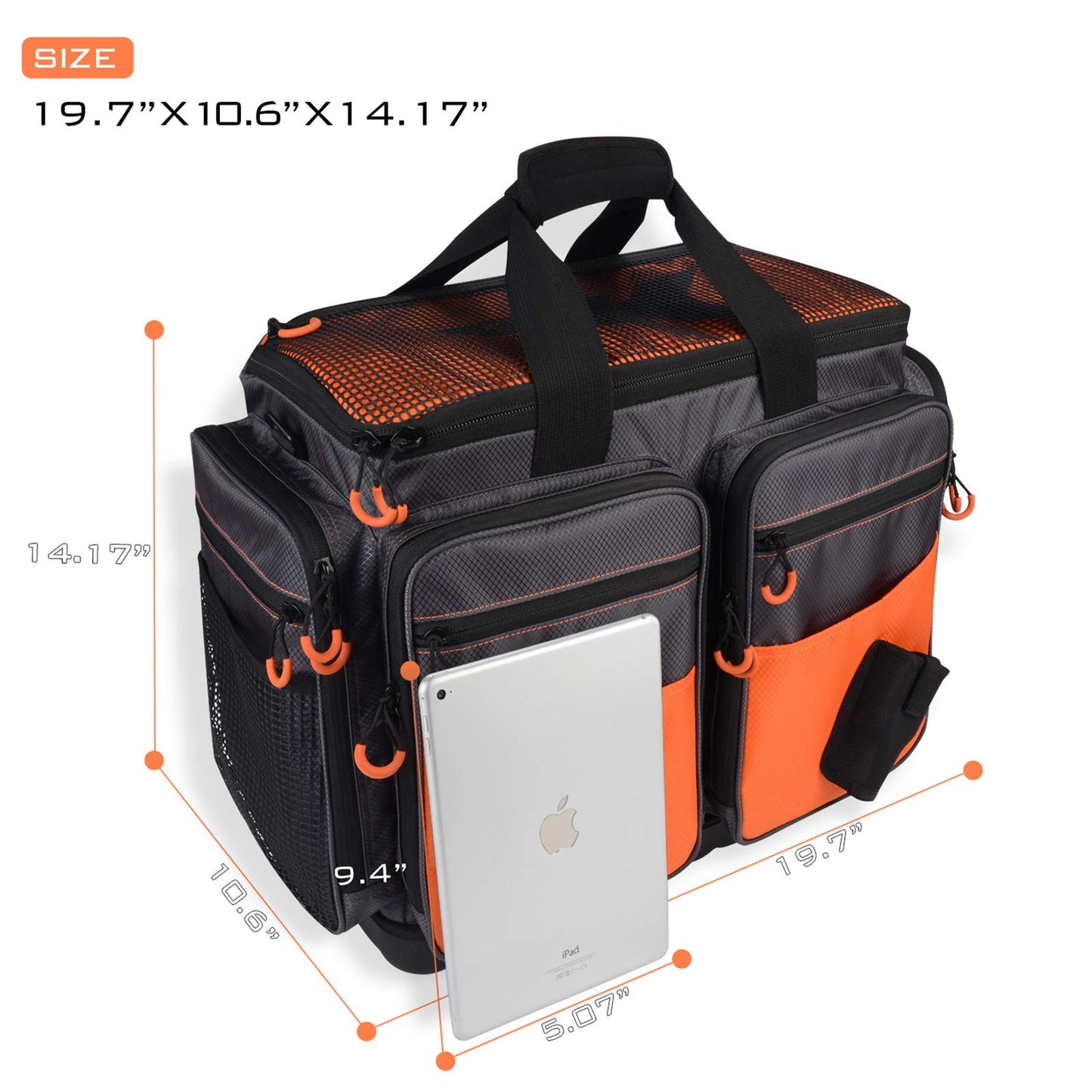 KastKing Fishing Gear & Tackle Bags - Saltwater Resistant Fishing Bags - Fishing Tackle Storage Bags