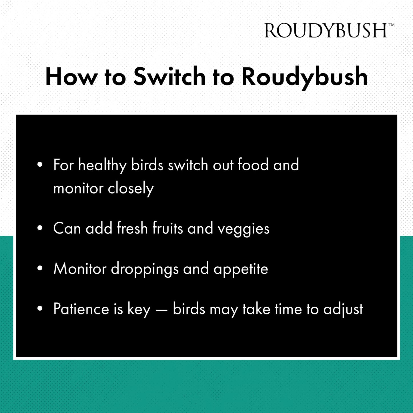 Roudybush Daily Maintenance Bird Food, Mini, 44-Ounce