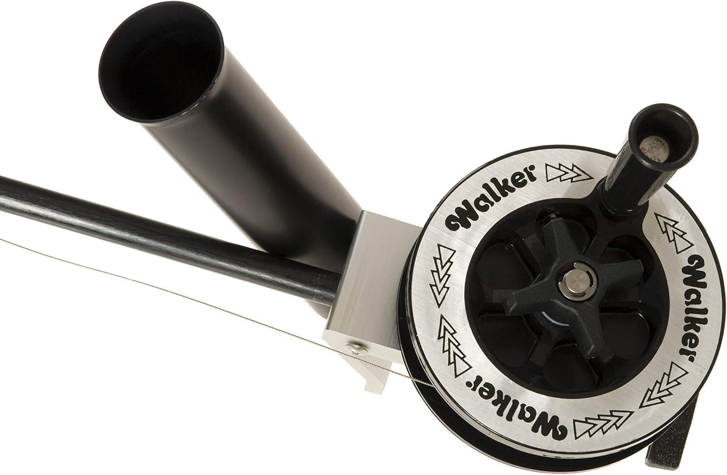 USA-Made Mini Laker Manual Downrigger, Silver