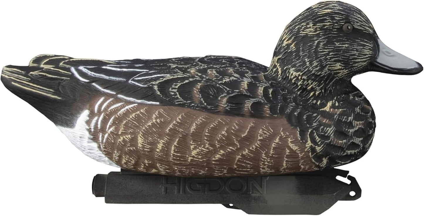 Higdon Outdoors Standard Widgeon Duck Decoys, Foam-Filled