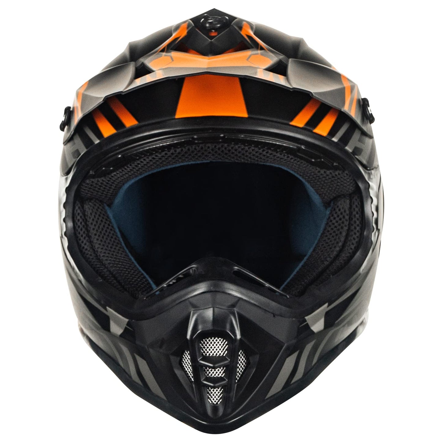 ILM Adult Dirt Bike Helmets Motocross ATV Dirtbike BMX MX Offroad Full Face Motorcycle Helmet, DOT Approved Model 128S (Matte Black, Adult-Medium)