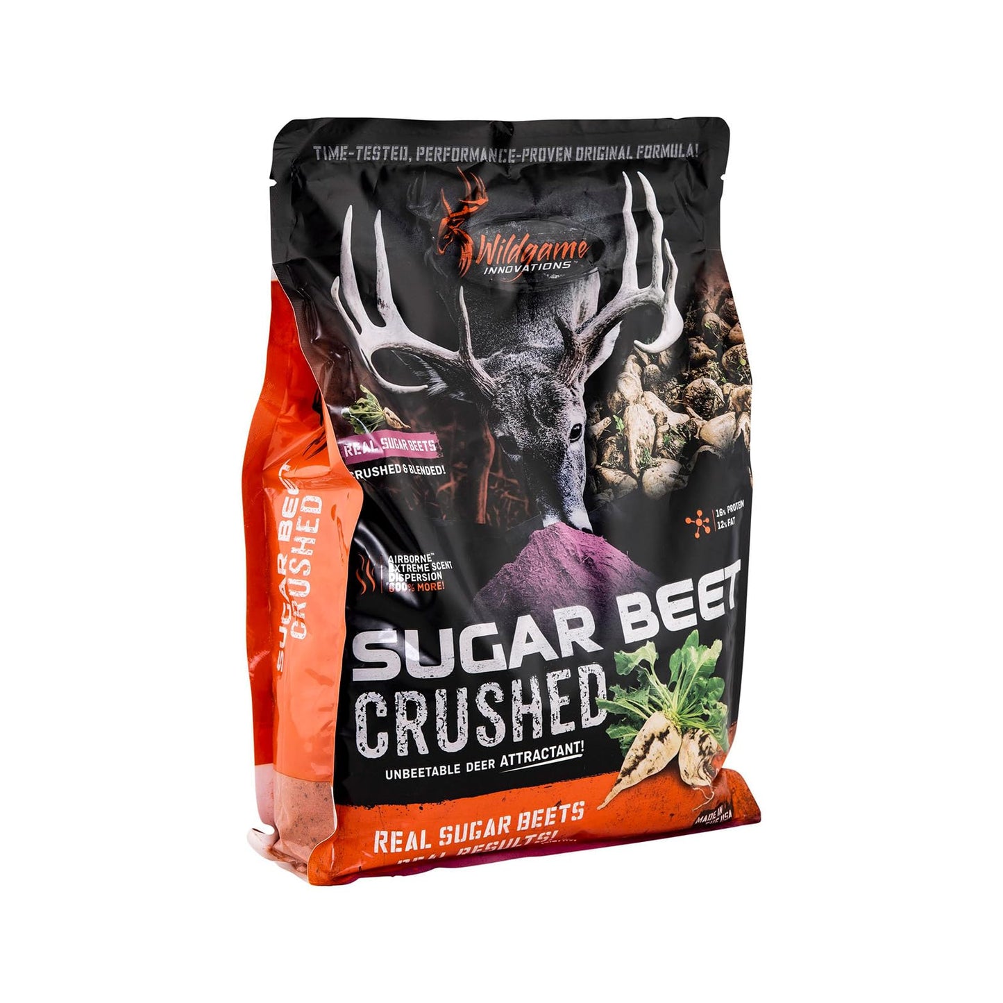 Wildgame Innovations Sugar Beet Crushed Deer Attractant | Effective Ultra-Concentrated Nutrient-Filled Deer Feed with Real Sugar Beets