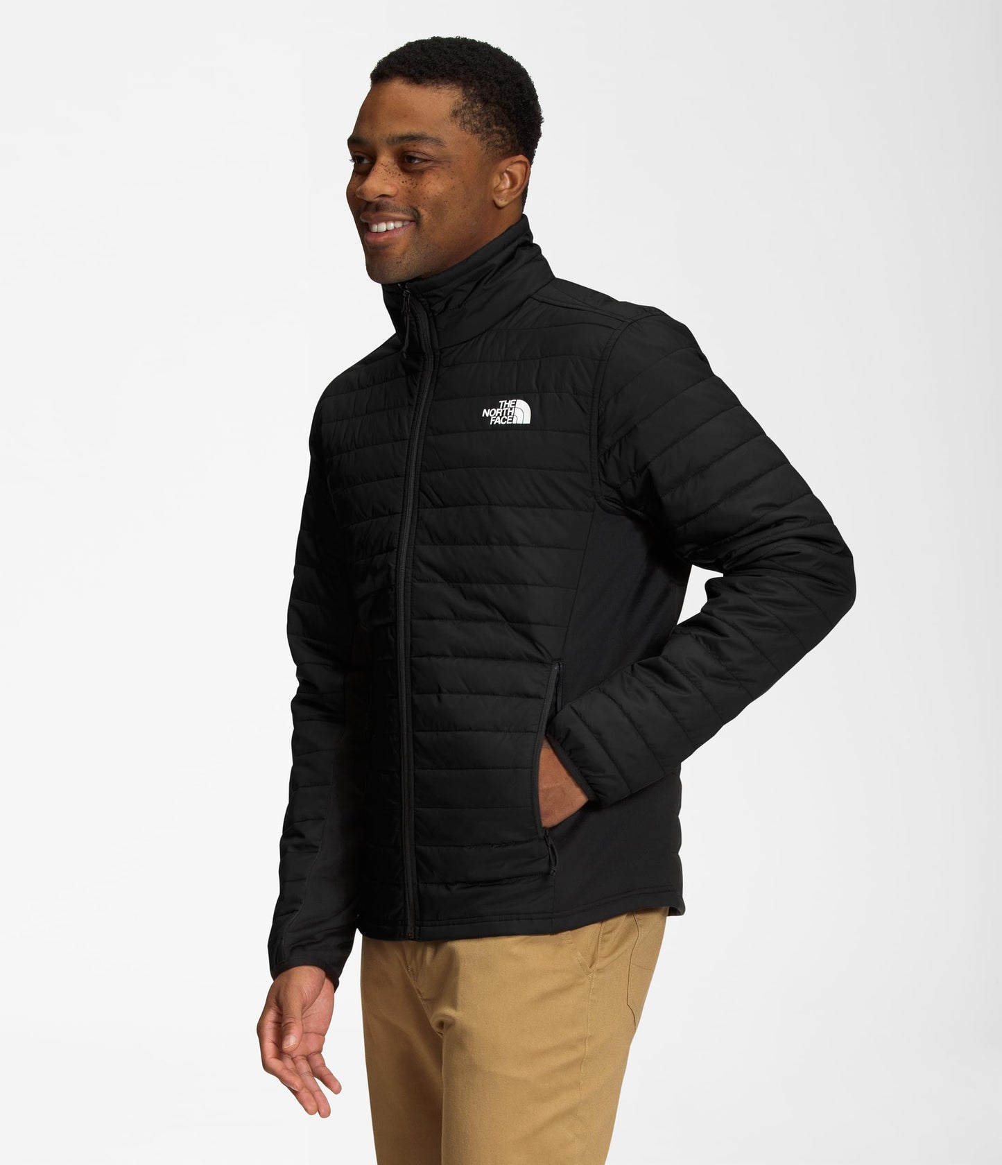THE NORTH FACE Men's Canyonlands Hybrid Jacket | Water Resistant Top With Heatseeker Insulation, Breathable Underarm Panels