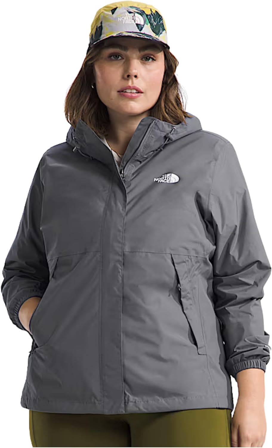 THE NORTH FACE Women's Antora Waterproof Jacket (Standard & Plus Size) | Breathable Rain Coat With Hood & Alpine Zip Pockets