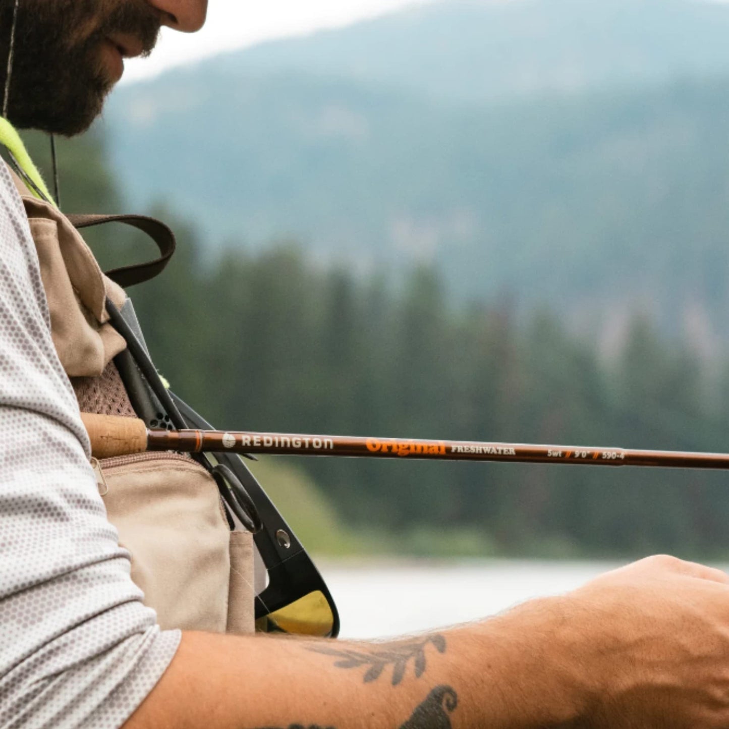 Redington Original Fly Fishing Kit, 9 Foot Rod, Crosswater Reel, Fly Line, Leader, & Carrying Case