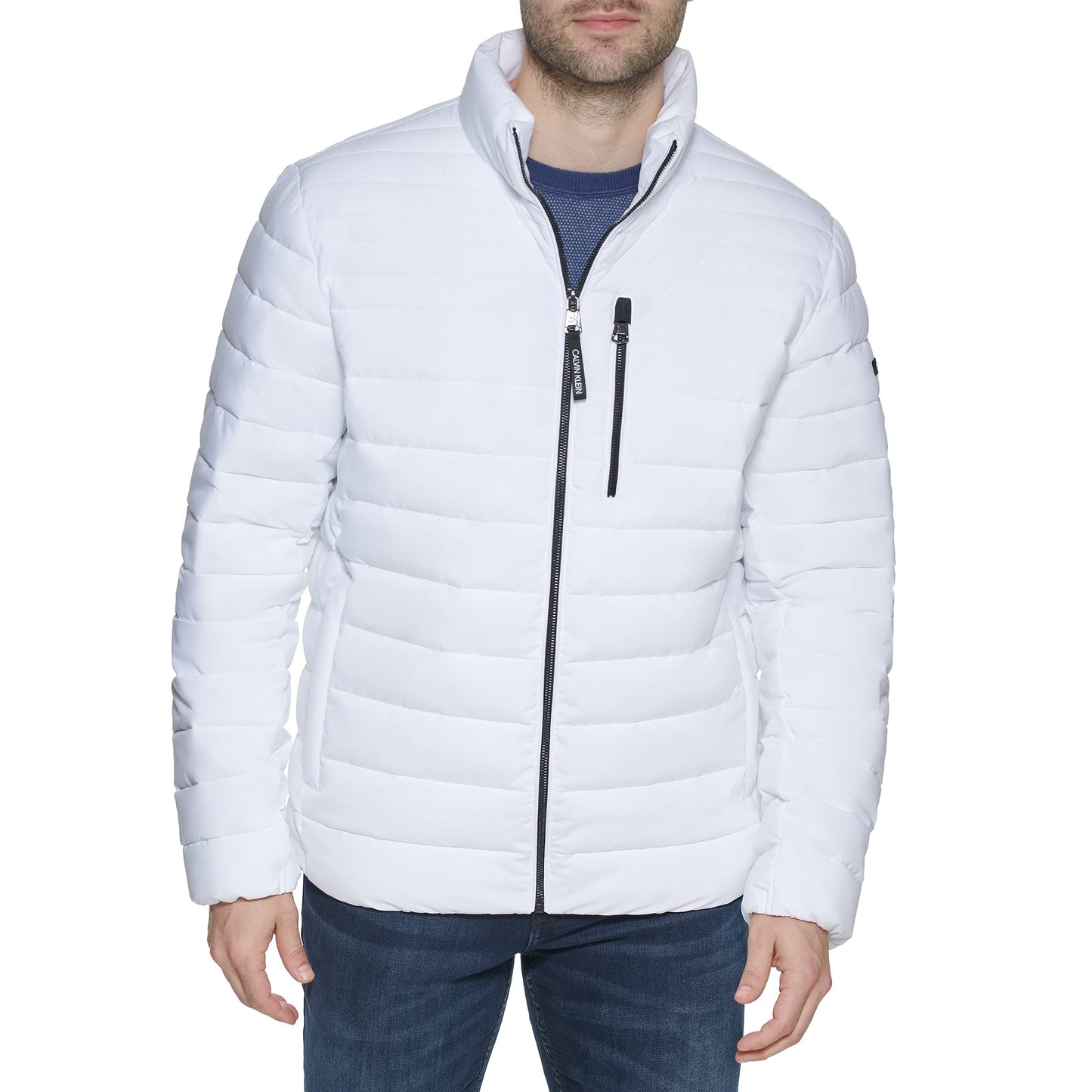 Calvin Klein Men's Full Zip Down Puffer Coat