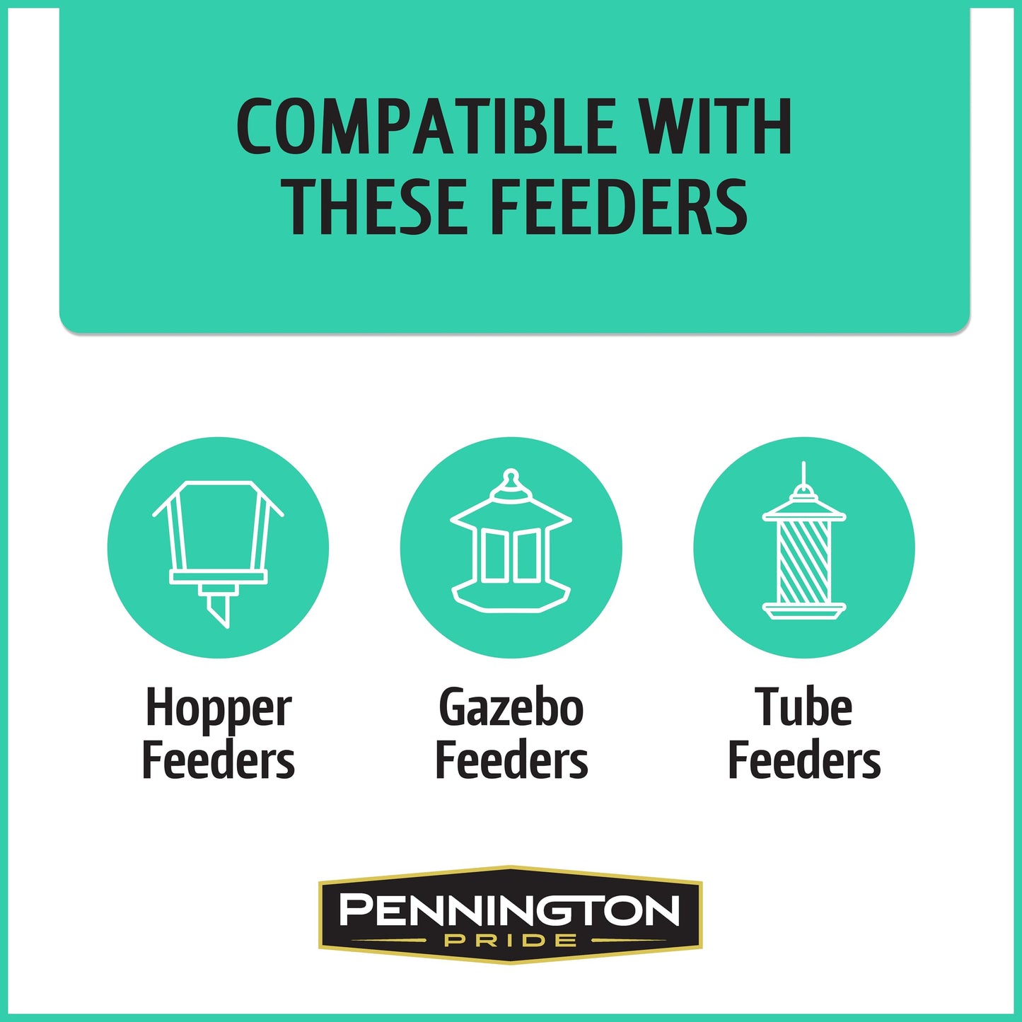 Pennington Pride Songbird Nut & Fruit Blend, Wild Bird Seed for Outside Feeders, Advanced Nutrition Formula for Bird Health, 10-lb. Bag