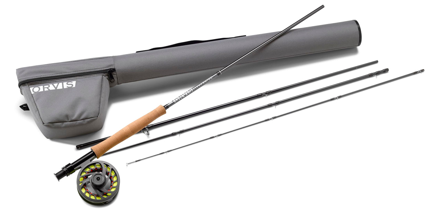 Orvis Clearwater Fly Rod Outfit - Fishing Rod and Reel Combo Starter Kit