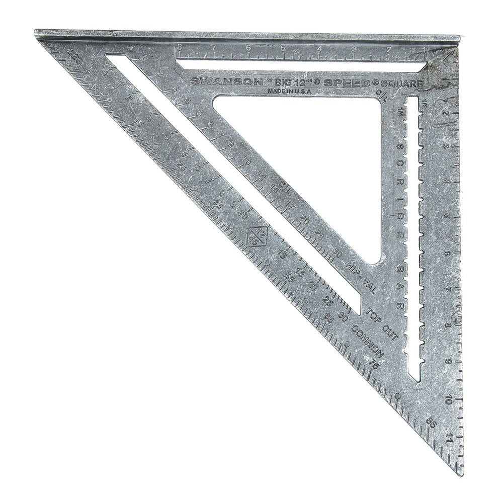 SWANSON Tool Co S0101 7 Inch Speed Square, Blue