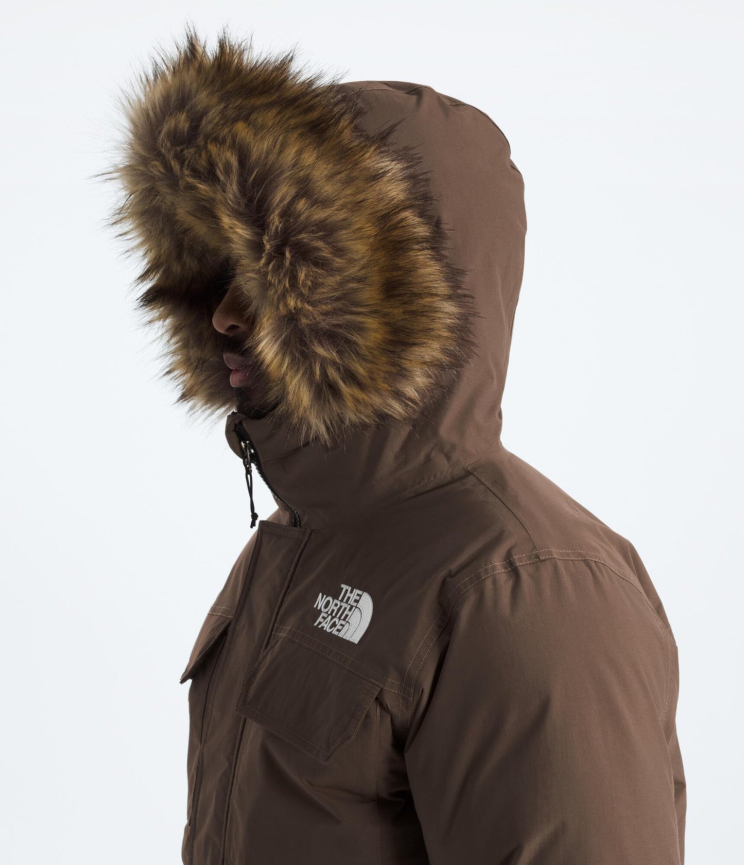THE NORTH FACE Men's McMurdo Bomber Jacket | Waterproof, Waterfowl Down Insulation, Hooded Jacket