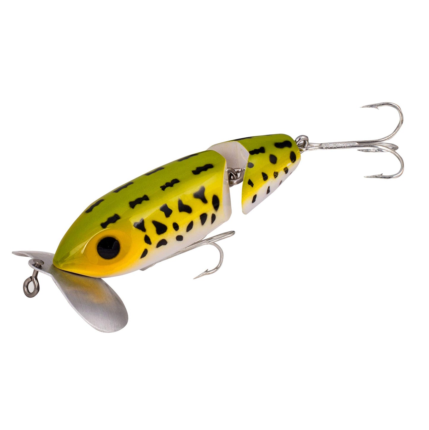Jitterbug Topwater Bass Fishing Lure - Excellent for Night Fishing