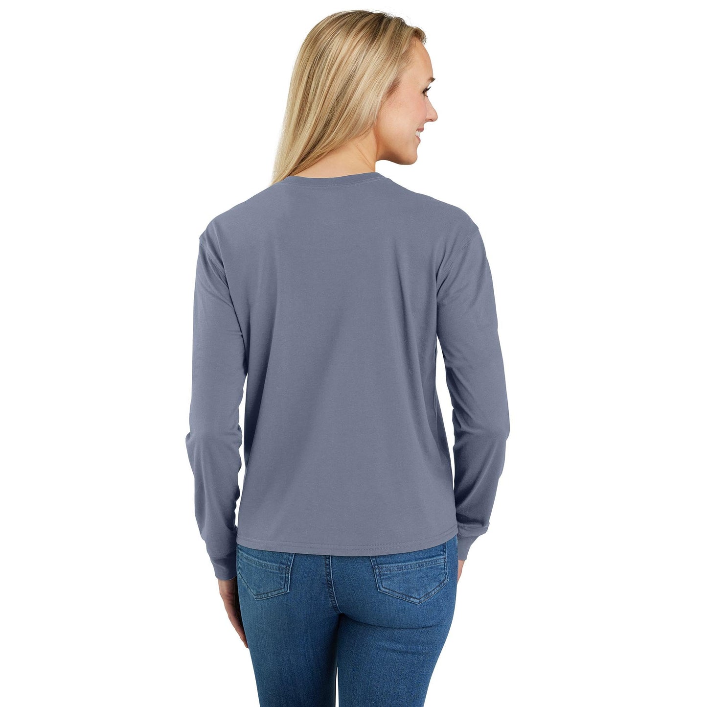 Carhartt Women's Loose Fit Lightweight Long-Sleeve Crewneck Pocket T-Shirt