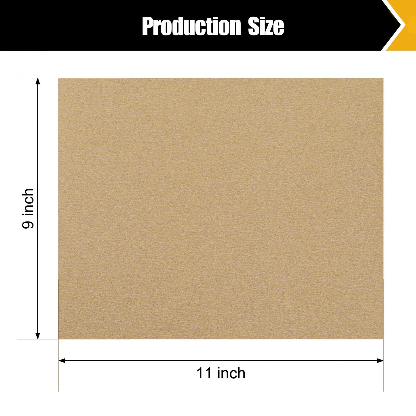 50 Pcs 1/4 Sheet Sandpaper, Premium Sand Paper 80/120/150/220/320/400 Grit Sandpaper Sheet Sand Paper Assortment for Wood Metal Automotive Palm Sanders 5.5" x 4.5"