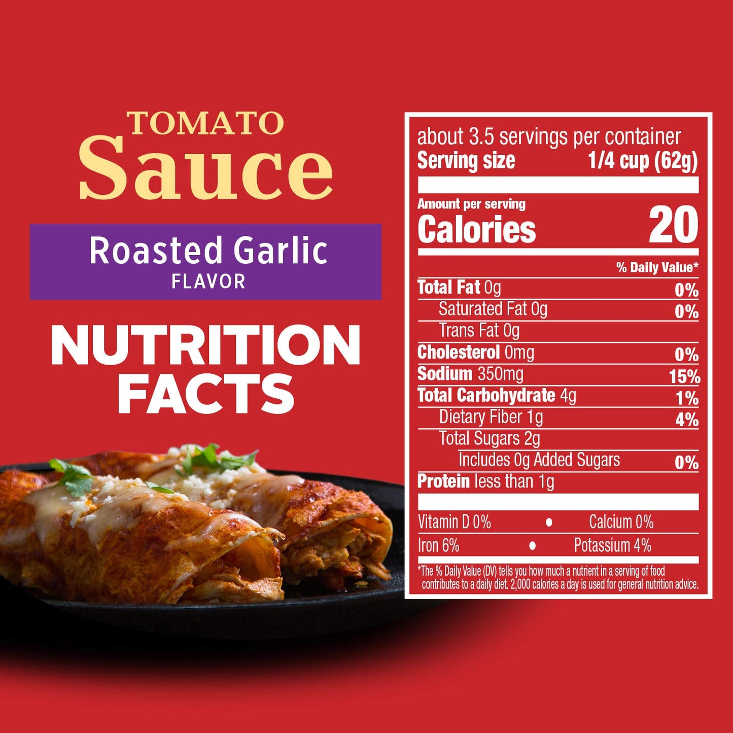 Hunt's Tomato Sauce with Basil, Garlic, and Oregano, Keto Friendly, 8 oz