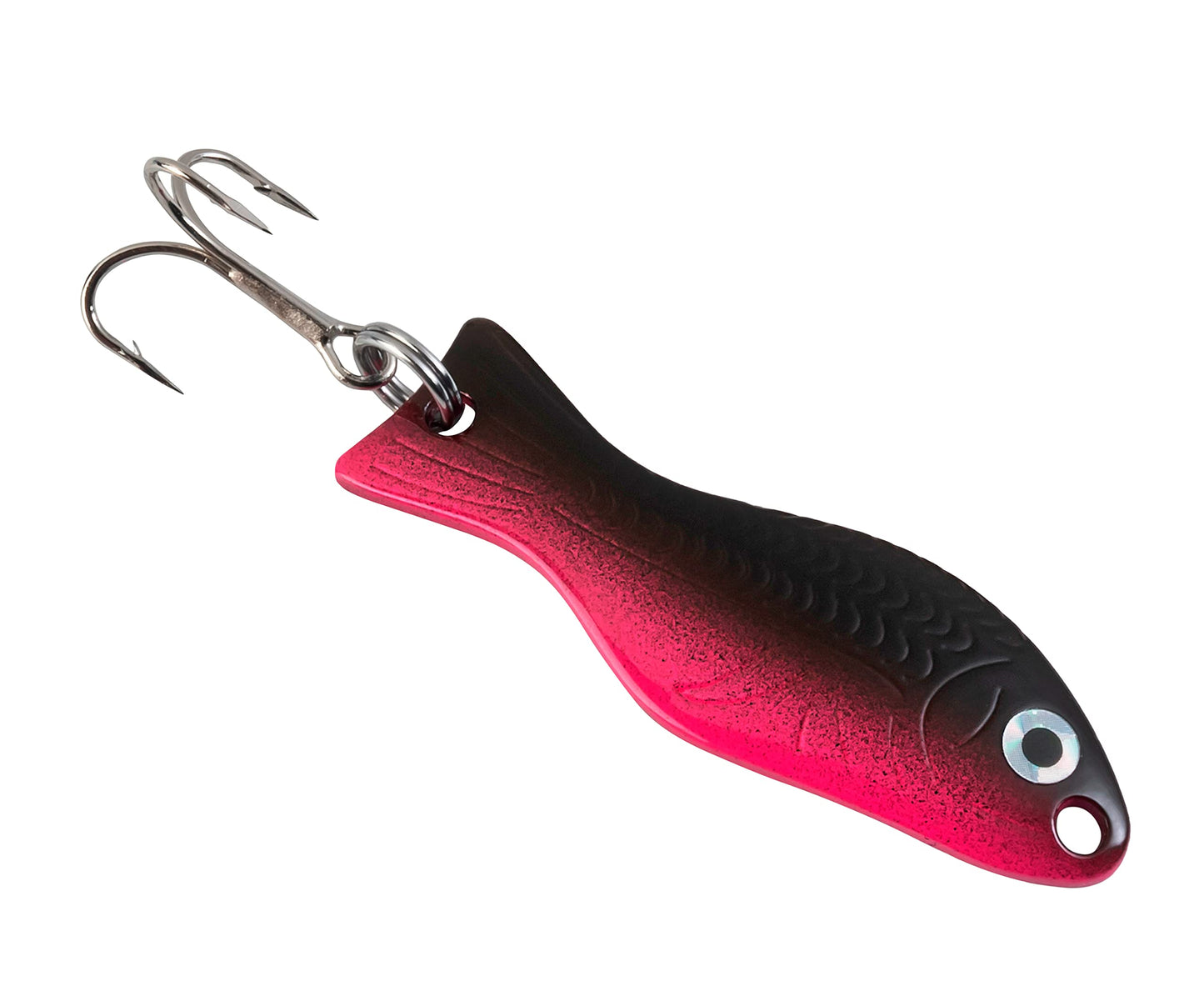 AL's Goldfish Lure Company, Rust Free Goldfish Freshwater Fishing Spoon, Treble Hook, Trout, Salmon, Bass, Walleye, Crappie, Panfish, and Pike. Sizes 3/16 oz., 1/4 oz. or 1/2 oz