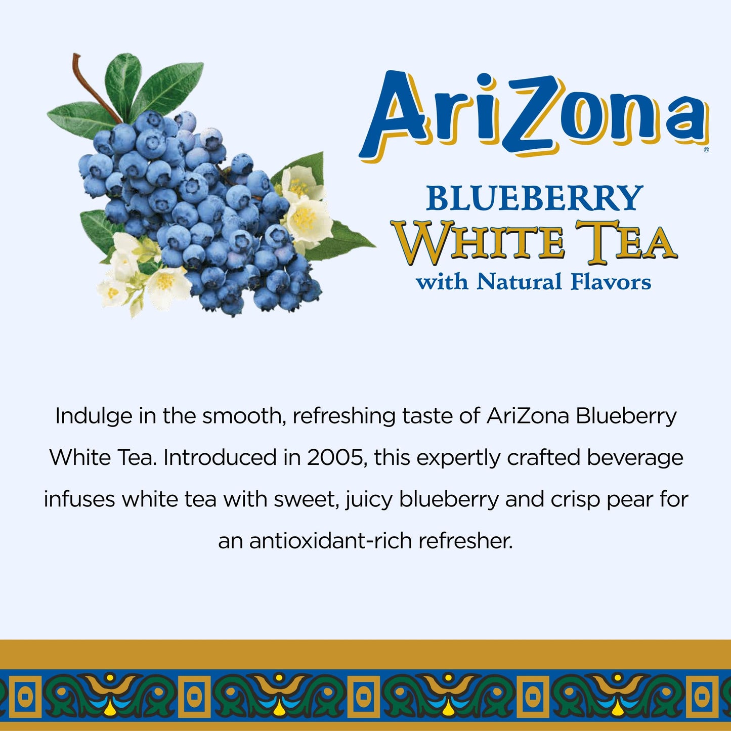 AriZona Green Tea with Ginseng and Honey - Big Can, 22 Fl Oz (Pack of 12)