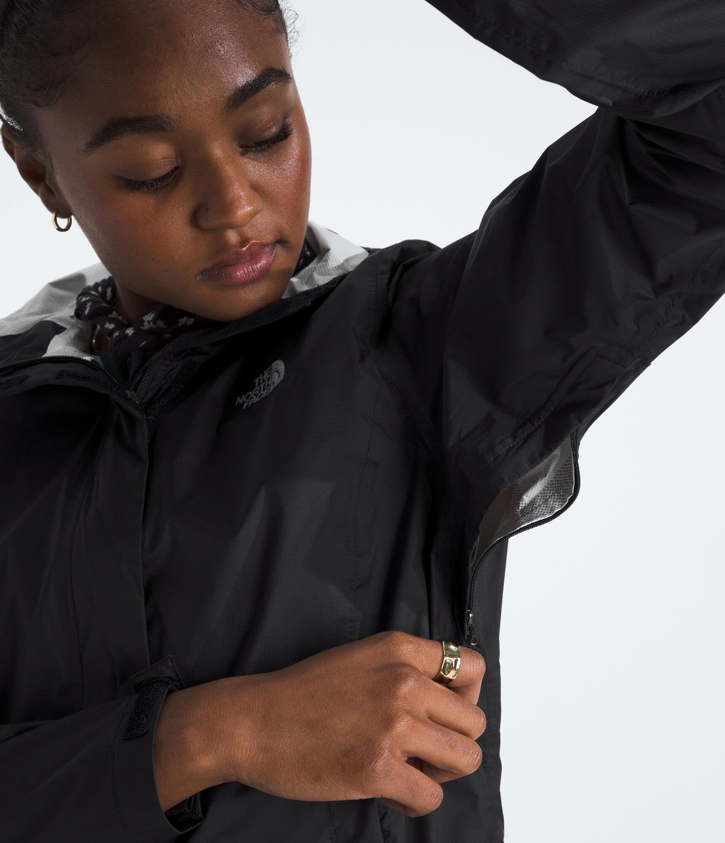 THE NORTH FACE Women's Venture 2 Waterproof Hooded Rain Jacket | Raincoat With Breathable Dryvent 2.5l Fabric, Pit-zips
