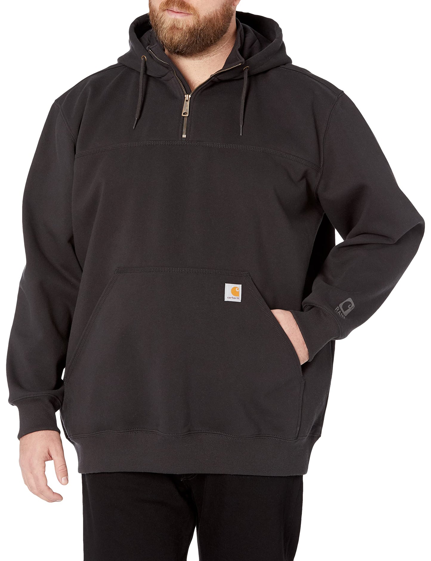 Carhartt Men's Rain Defender Loose Fit Heavyweight Quarter-Zip Sweatshirt