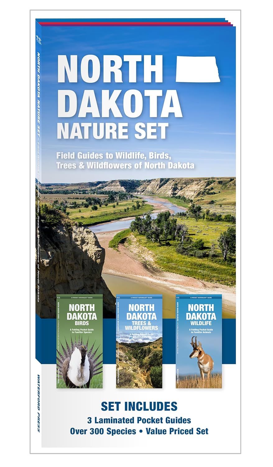 North Dakota Nature Set: Field Guides to Wildlife, Birds, Trees & Wildflowers of North Dakota (Nature Observation North America)