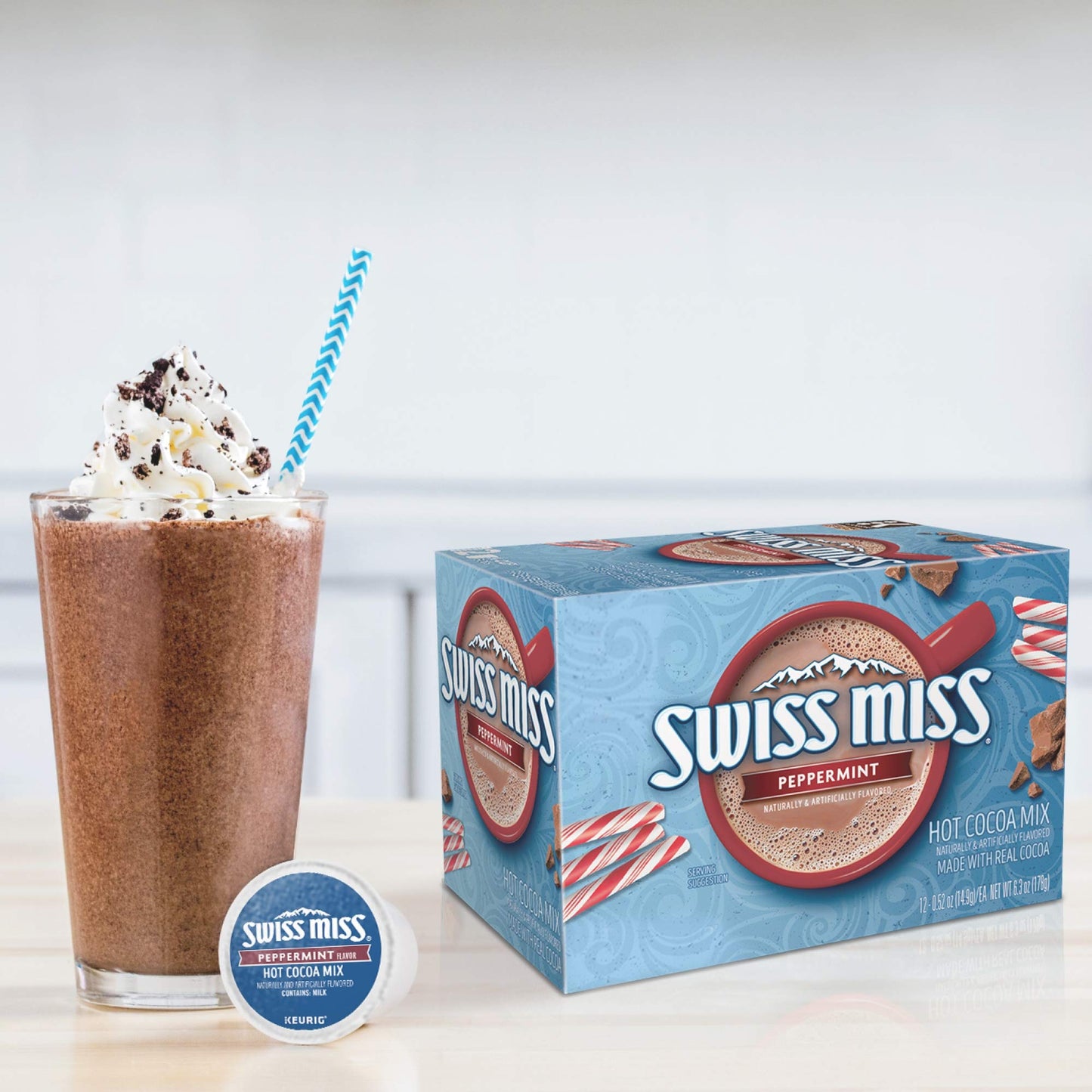 Swiss Miss Milk Chocolate Flavor Hot Cocoa Mix Canister, 76.55 oz.