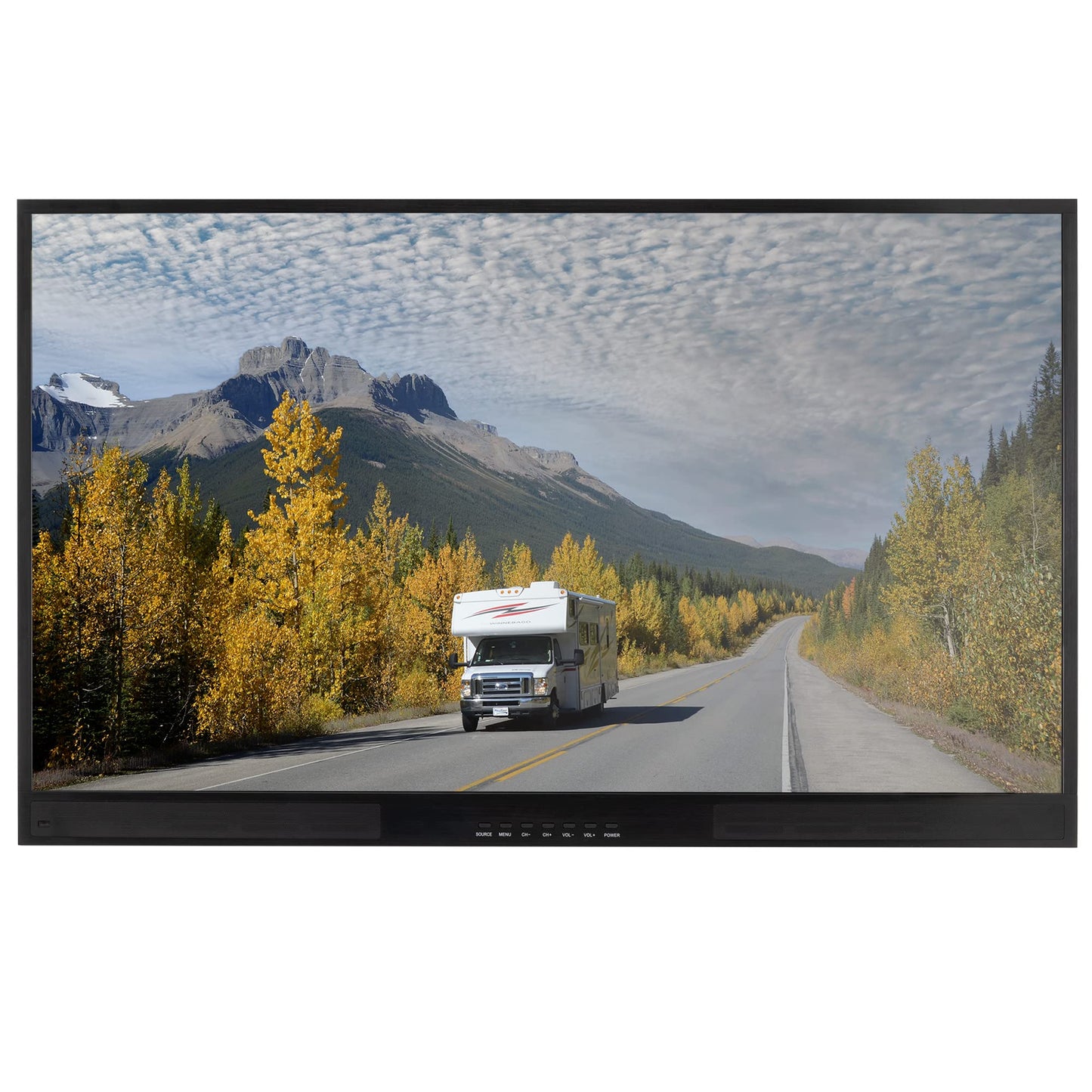 RecPro RV TV 40" Smart TV | 1080p HD | 12V DC | 2X HDMI Ports | Built-in Tuner for Local Stations