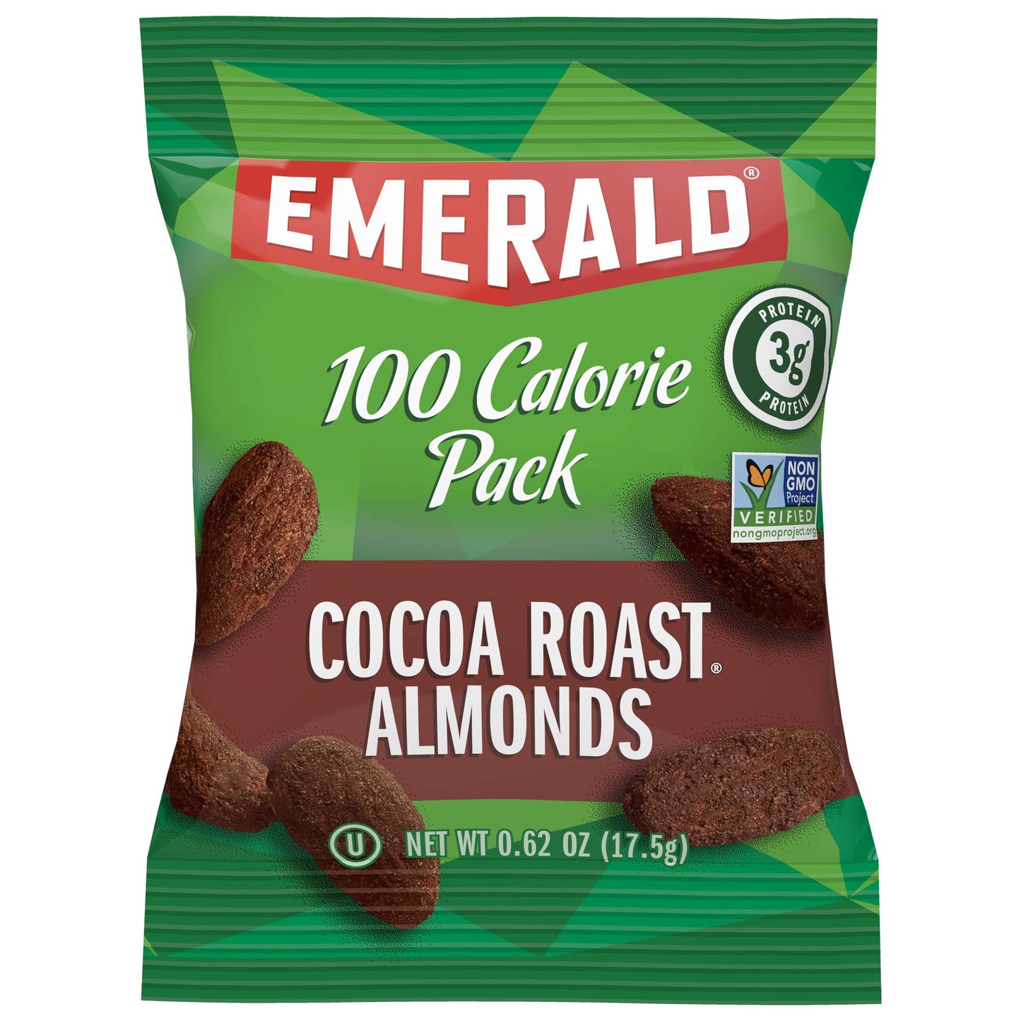 Emerald Nuts Mixed Nuts Variety Pack 18ct (1-Pack) , 100-Calorie Individual Packs , Features Dry Roasted Almonds, Natural Almonds & Walnuts, and Roasted & Salted Cashews