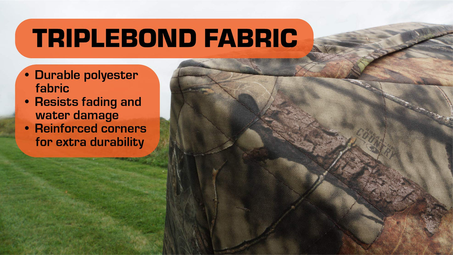 Rhino Blinds R500-MOC 3-4 Person Hunting Ground Blind