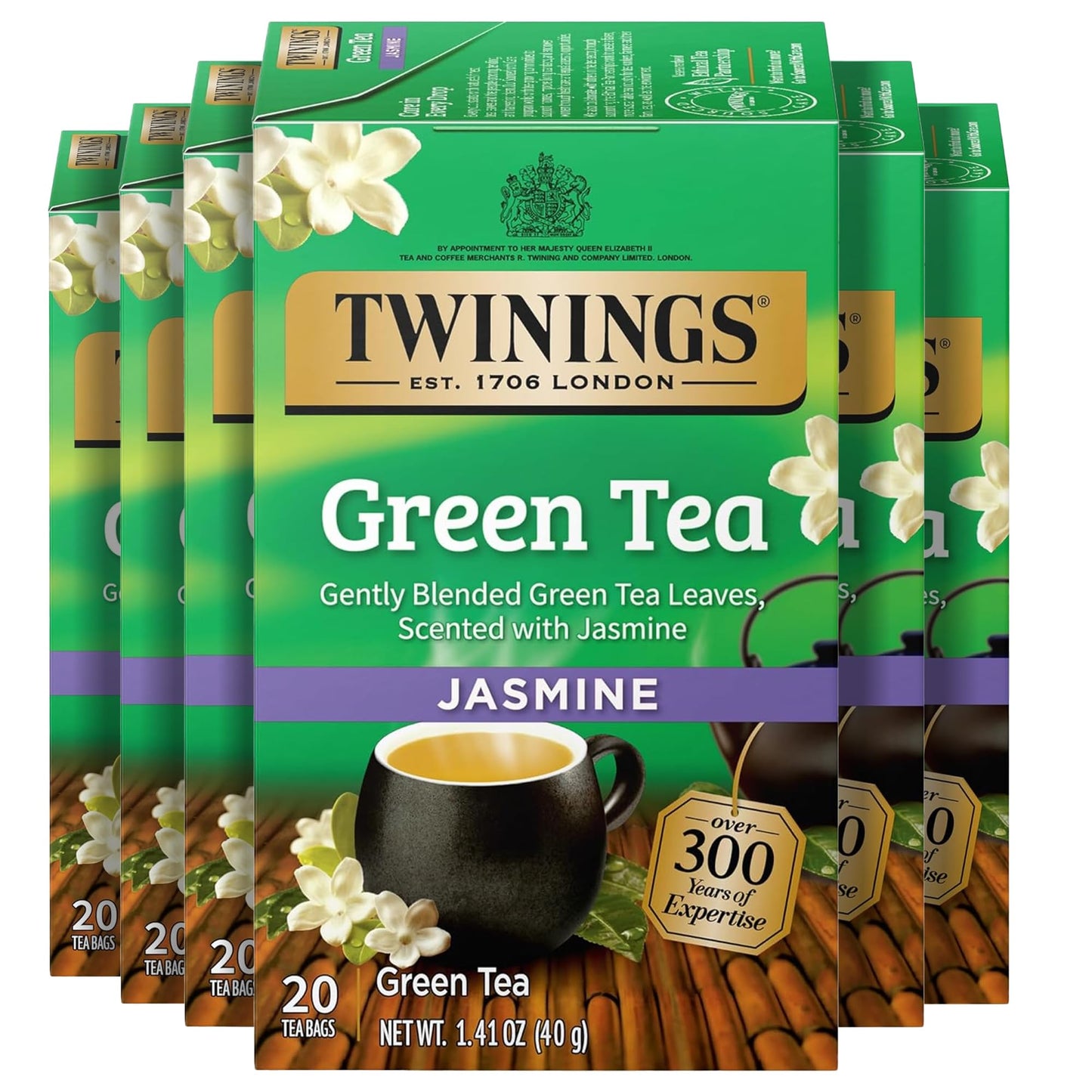 Twinings English Breakfast Black Tea Individually Wrapped Bags, 100 Count (Pack of 1), Smooth, Flavourful, and Robust, Caffeinated, Enjoy Hot or Iced, 100 Teabags