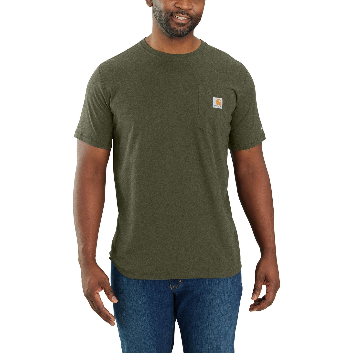 Carhartt Men's Force Relaxed Fit Midweight Short-Sleeve Pocket T-Shirt