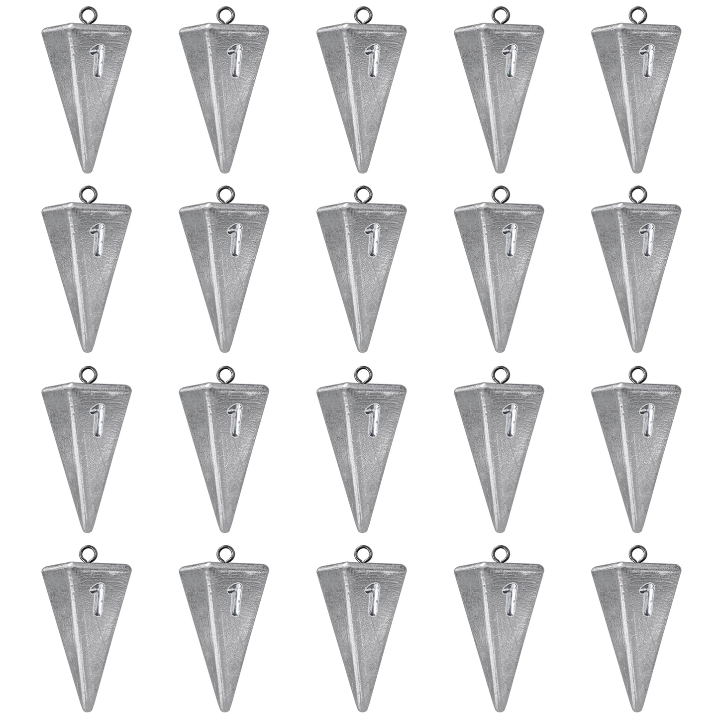 Fishing Weights Sinkers Pyramid Sinkers Surf Fishing Sinkers for Saltwater Fishing Gear Tackle 1oz 2oz 3oz 4oz 5oz 6oz 8oz 10oz 12oz 14oz 16oz